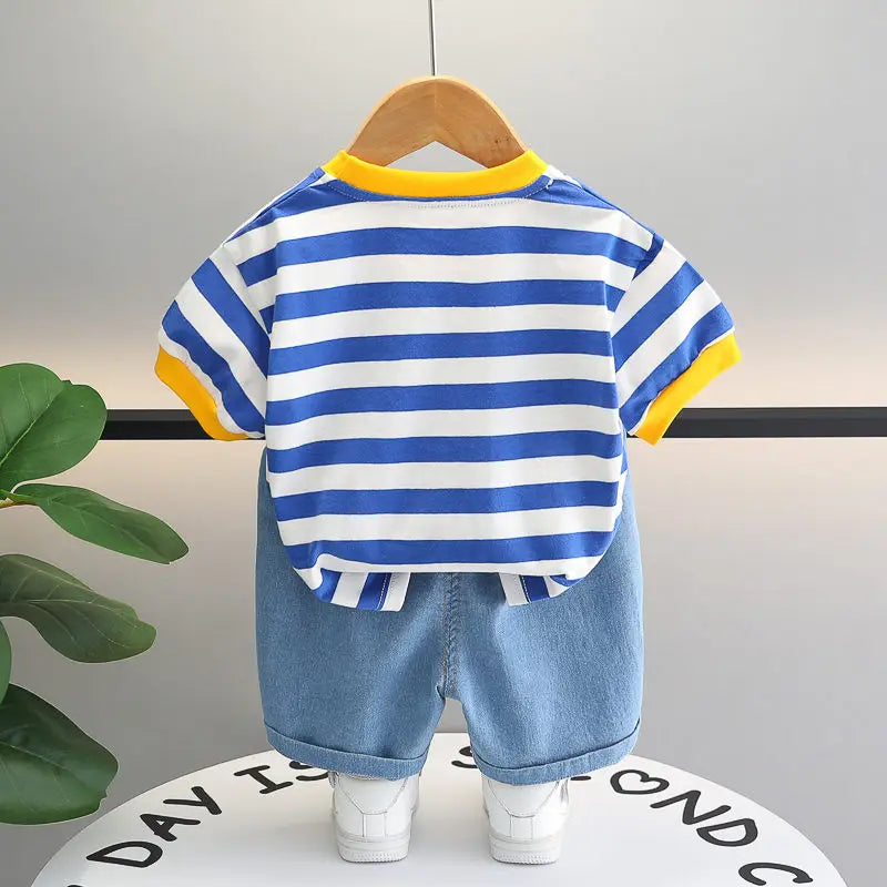 Conjunto infantil menino foguete